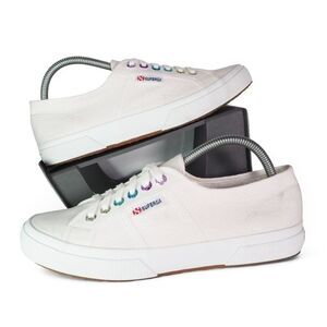 Superga COTW Coleyelets Canvas Casual Sneakers White Women's 9.5